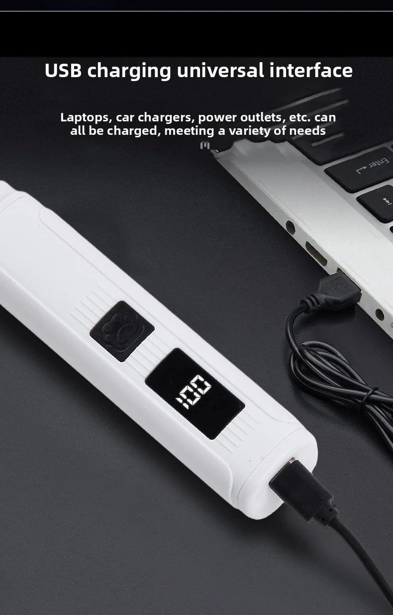 Hathlee Co. Quiet Digital Pet nail grinder